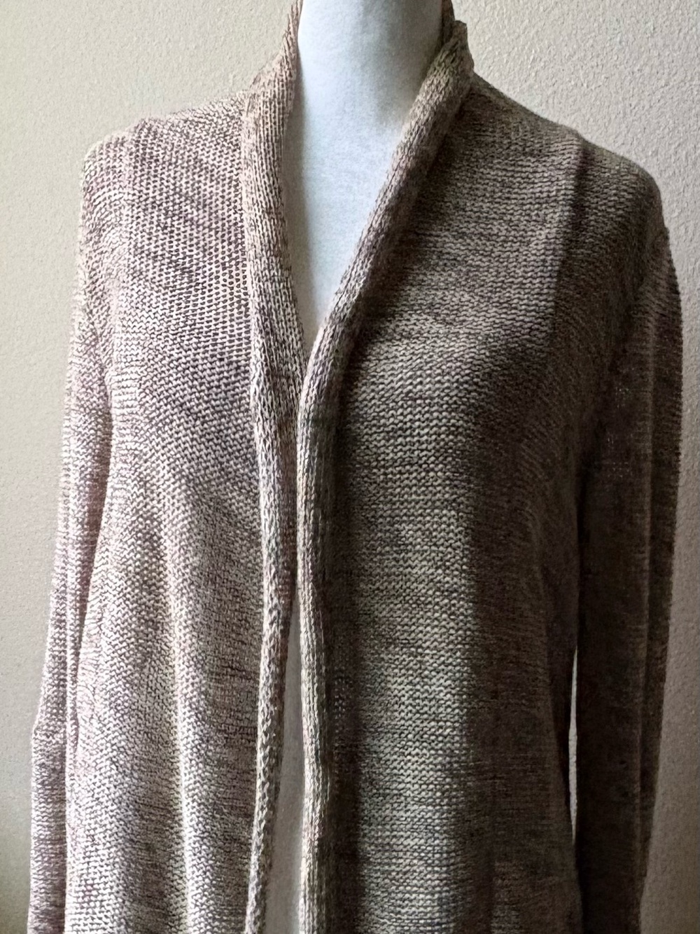 Eddie Bauer Vintage Seattle-USA Women’s Open Sweater Cardigan 100% Cotton Small